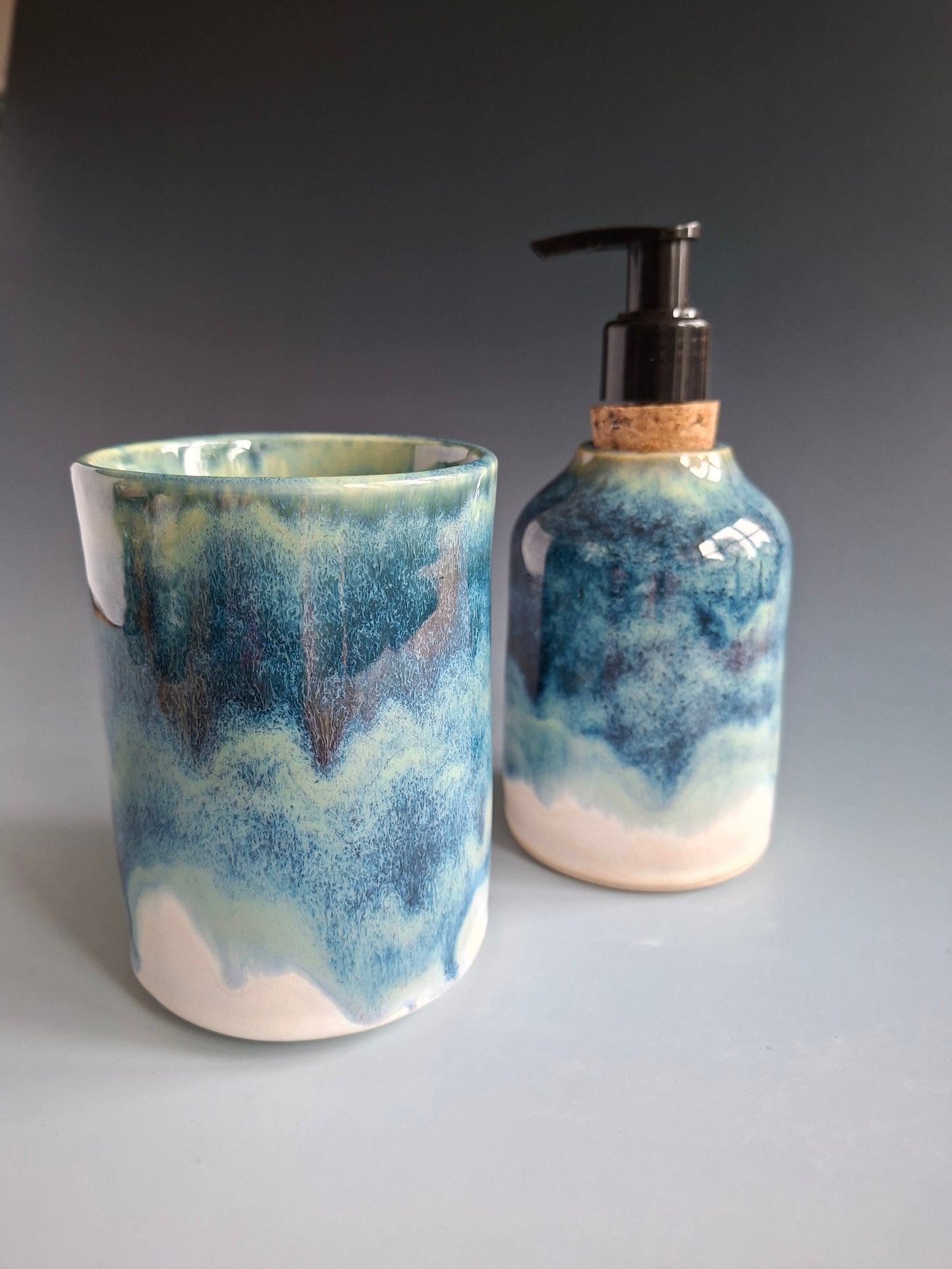 Blue Cloud Tumbler