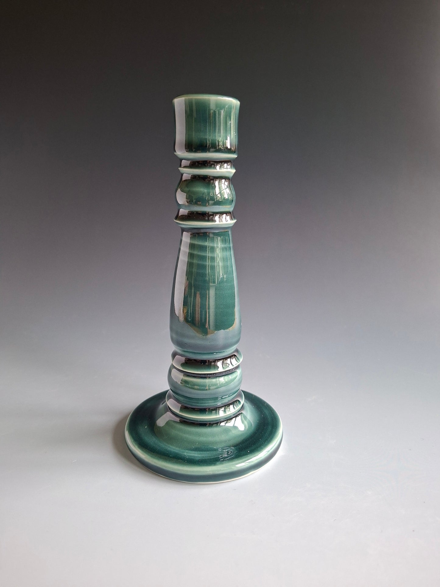 Forest Green Candlestick