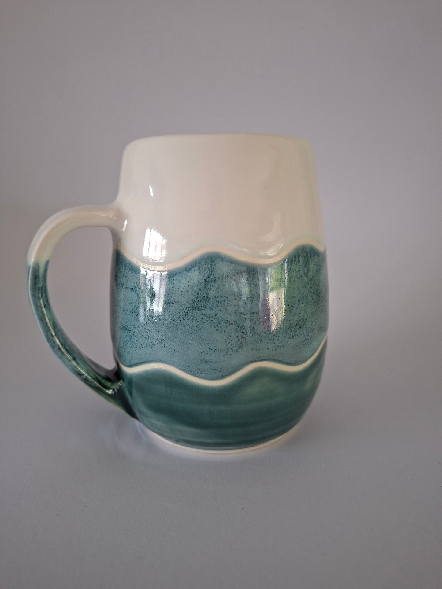Green Wave Mug