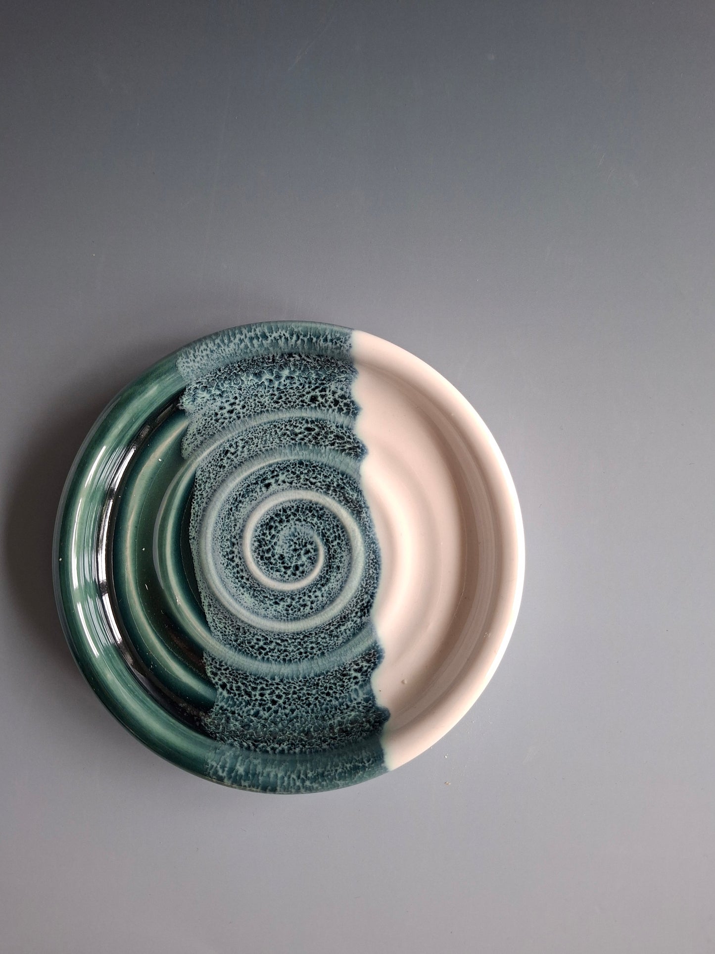 Green Wave Soap Dish