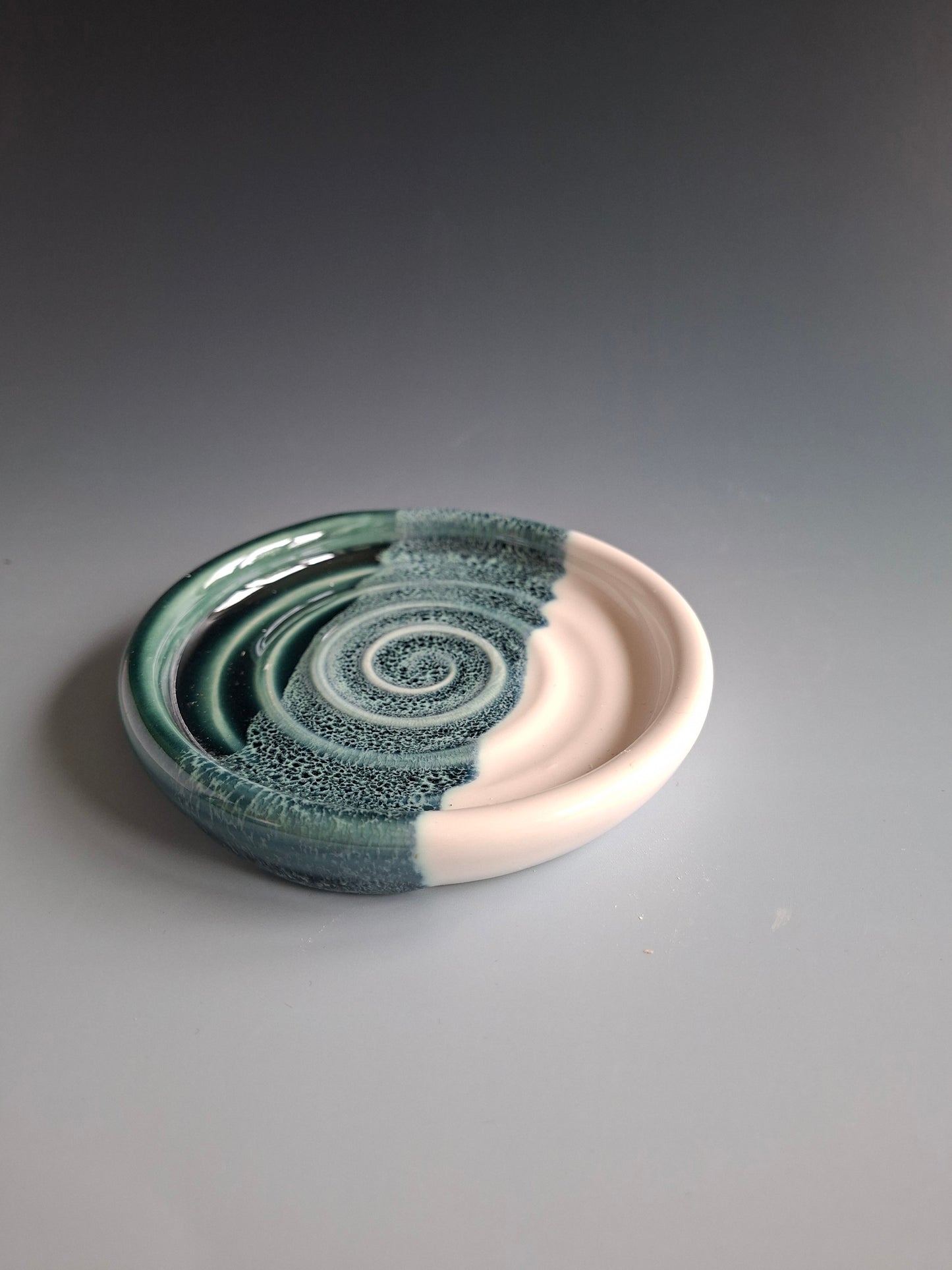 Green Wave Soap Dish