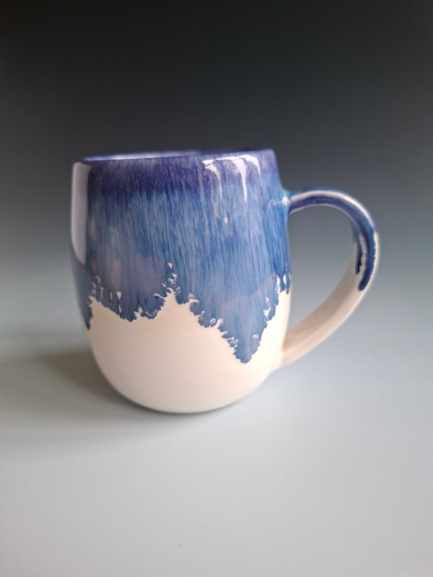 Small Blue Fjord Mug