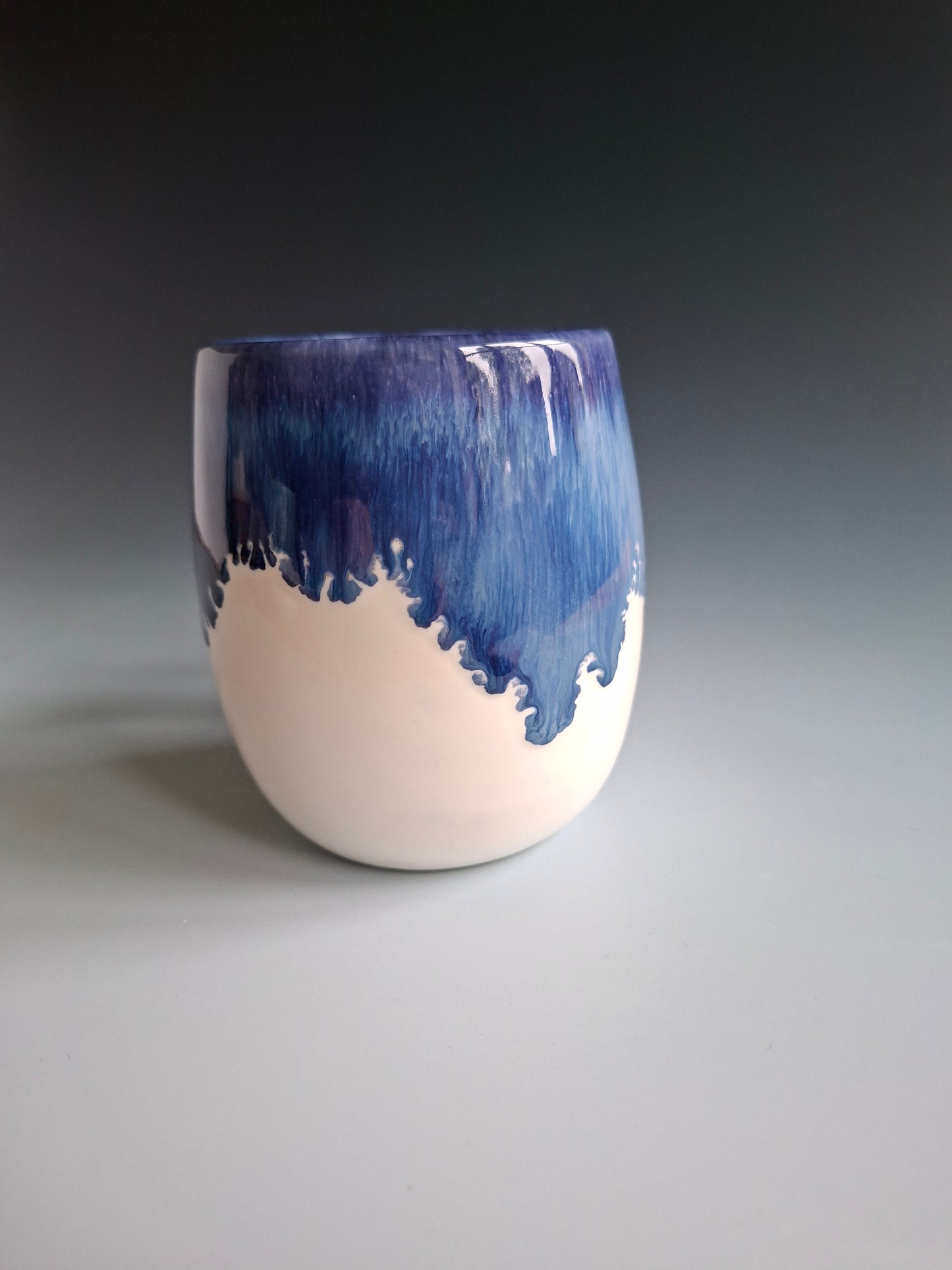 Small Blue Fjord Mug