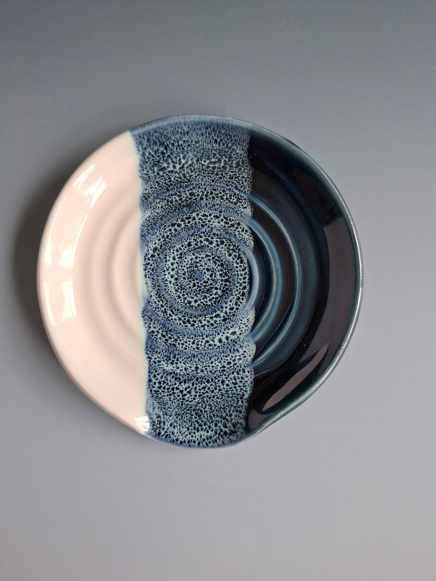 Blue Wave Spoon Rest