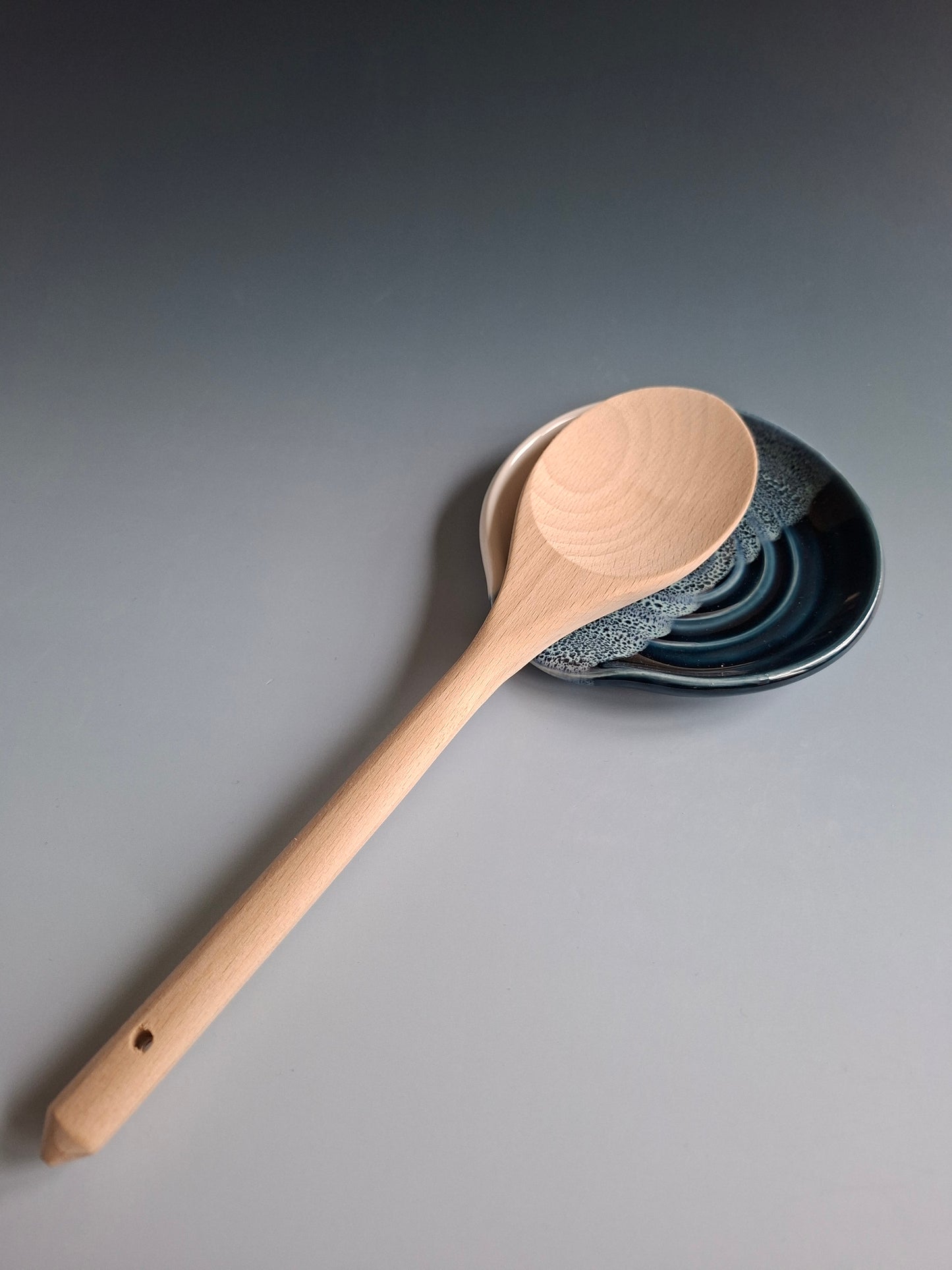 Blue Wave Spoon Rest