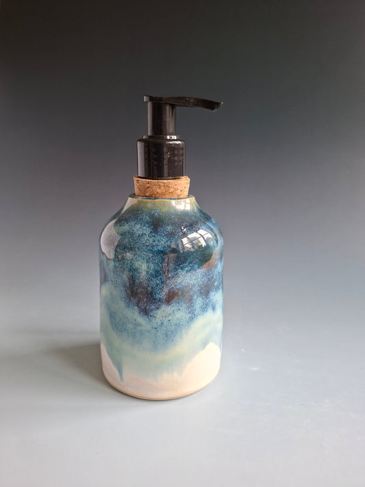 Blue Cloud Soap Dispenser