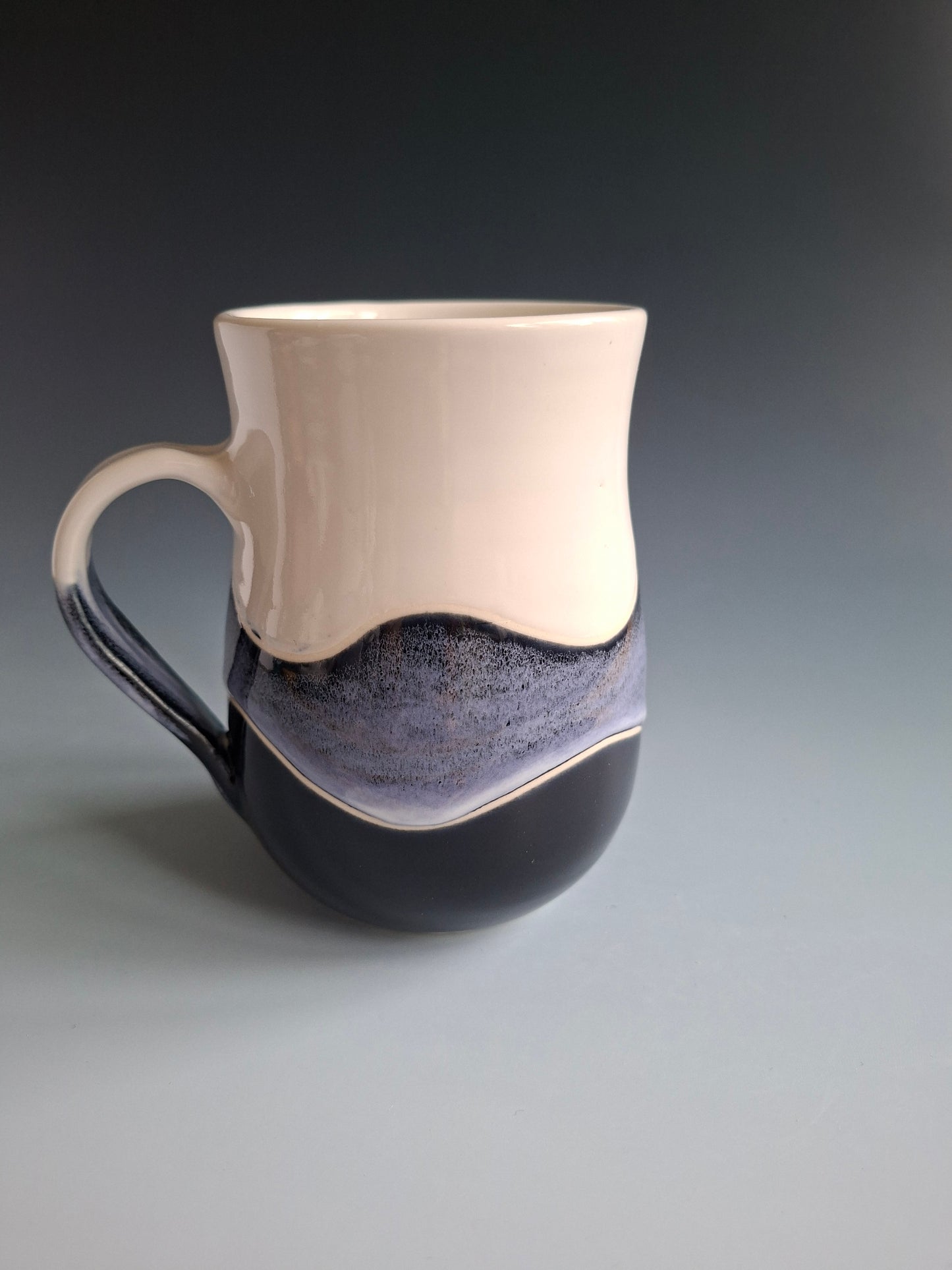 Black Wave Mug (Large)