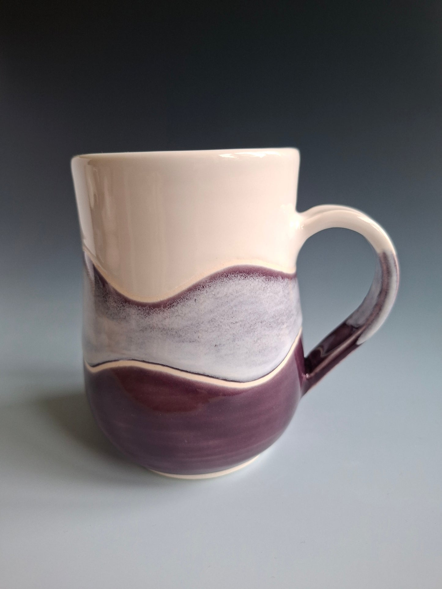 Aubergine Wave Mug