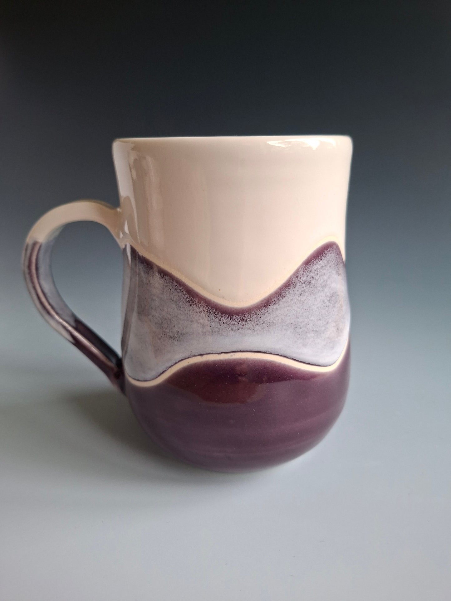 Aubergine Wave Mug