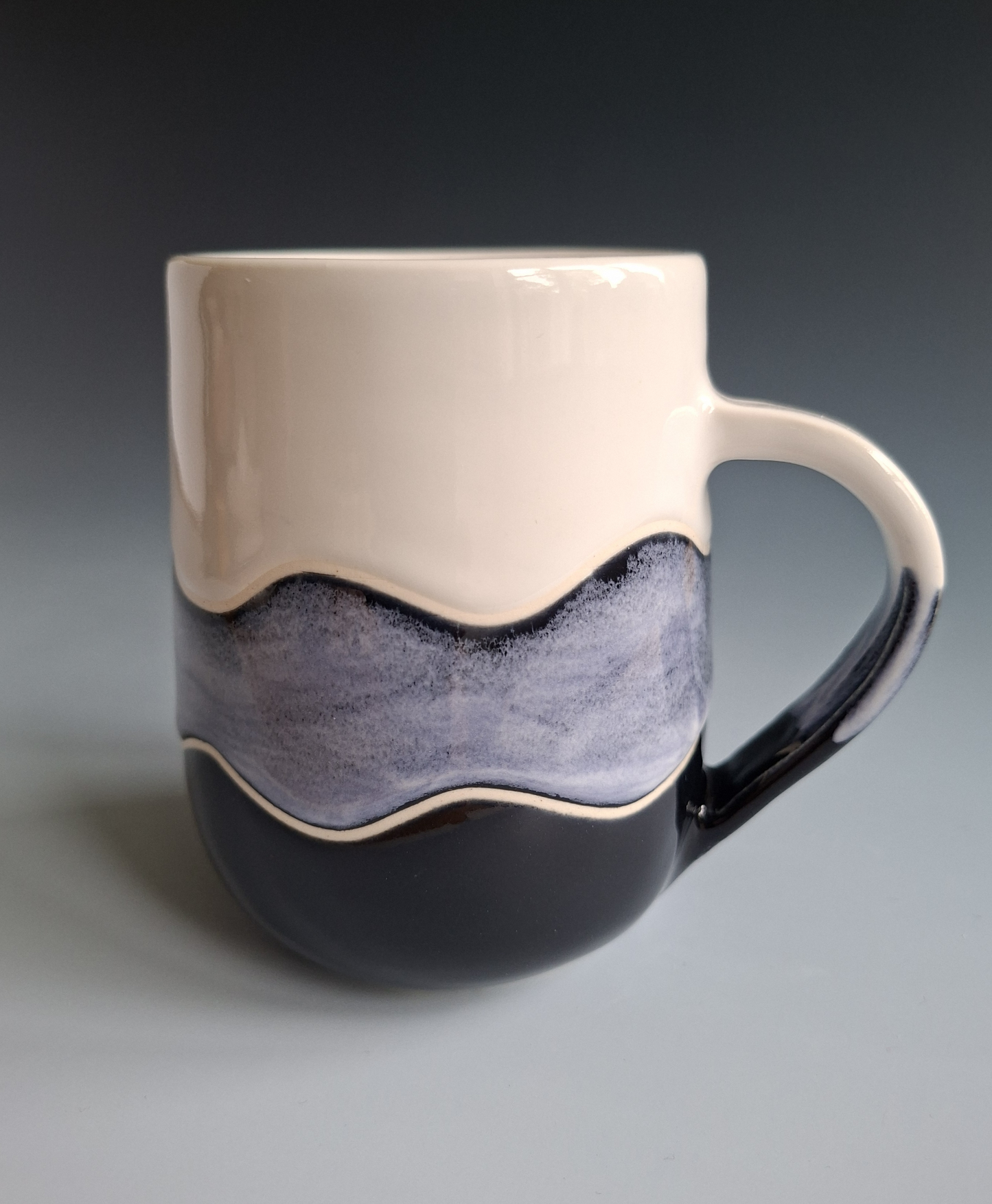 Black Wave Mug