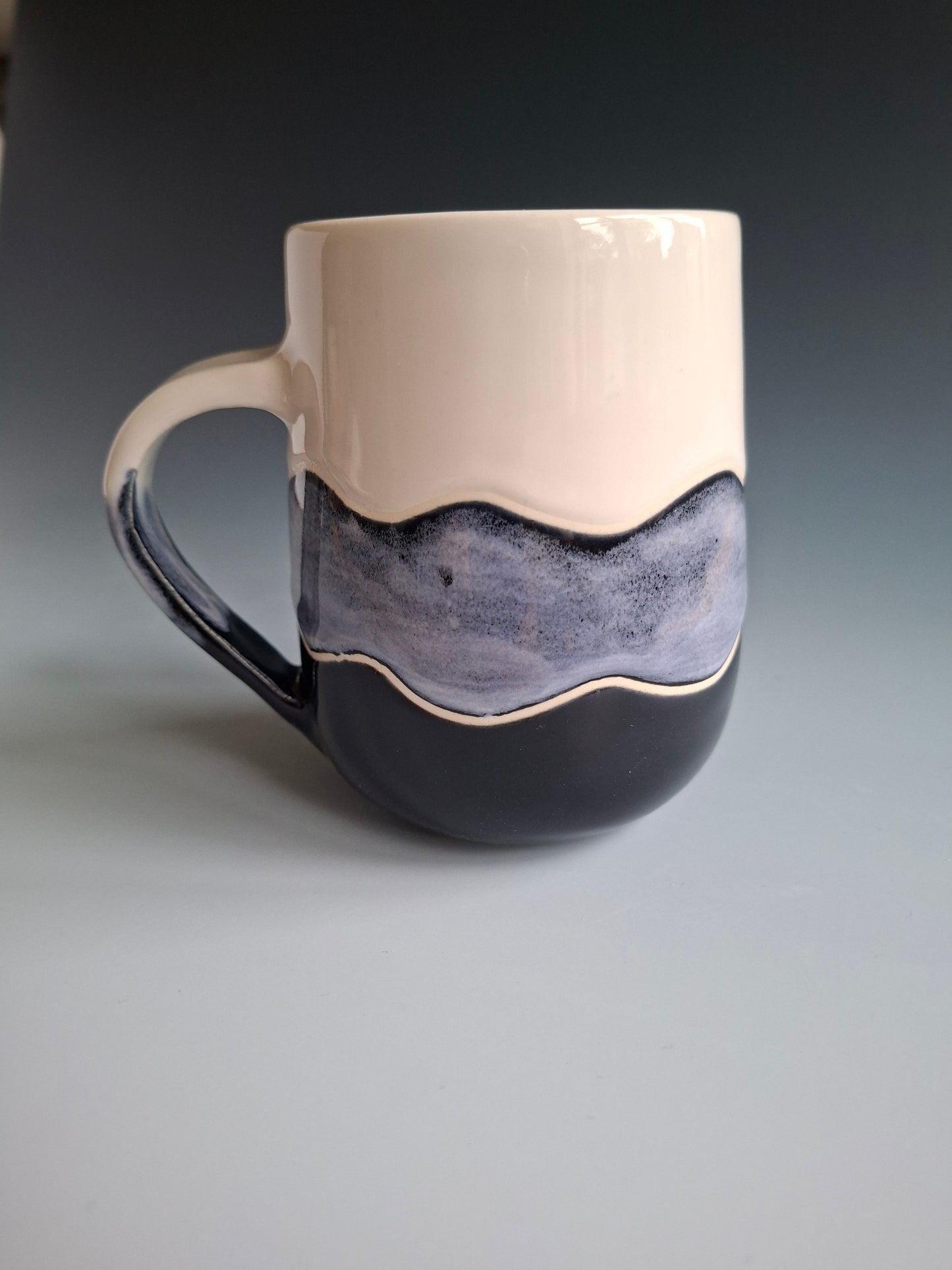 Black Wave Mug
