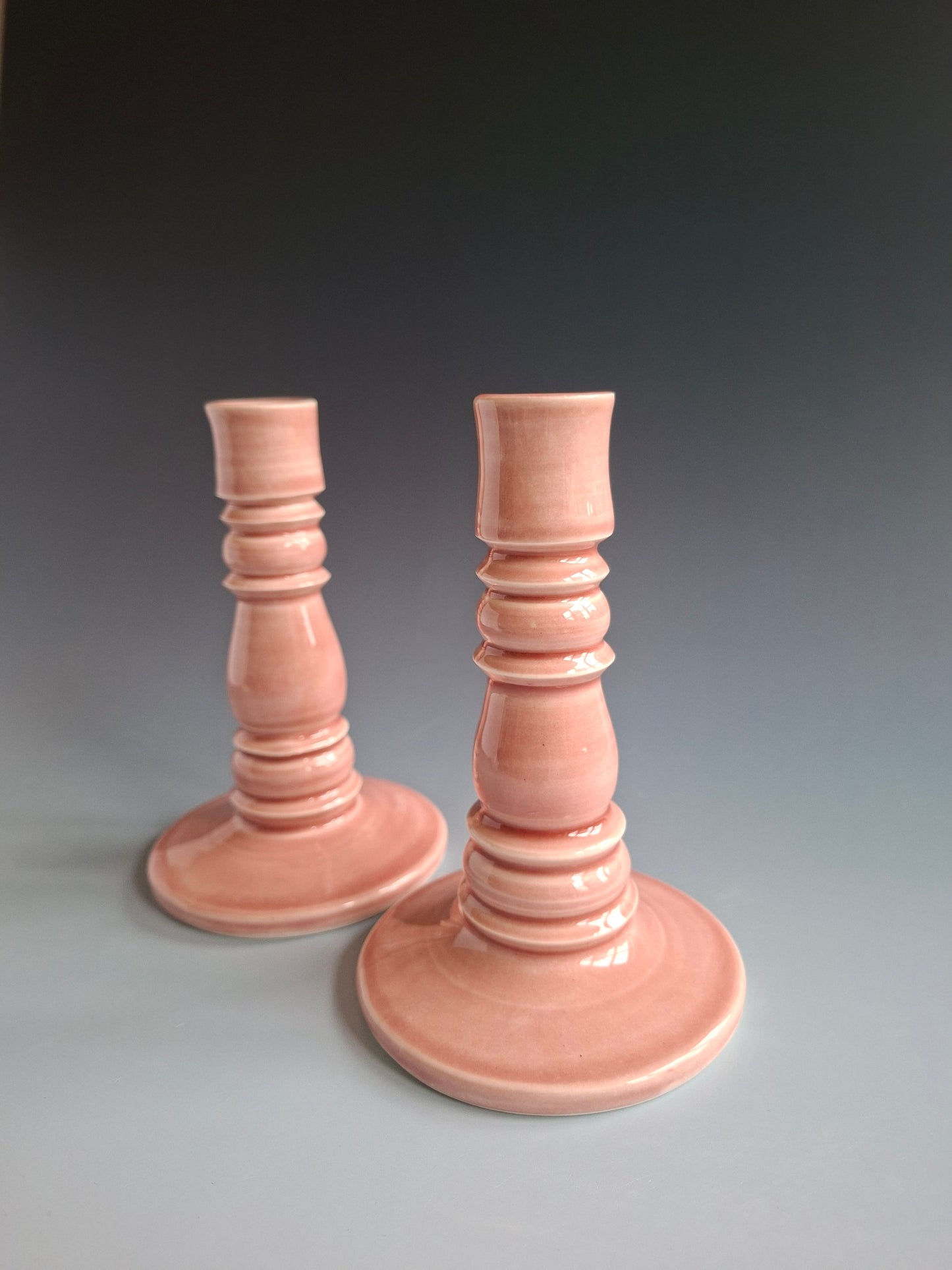 Dusky Pink Candlestick