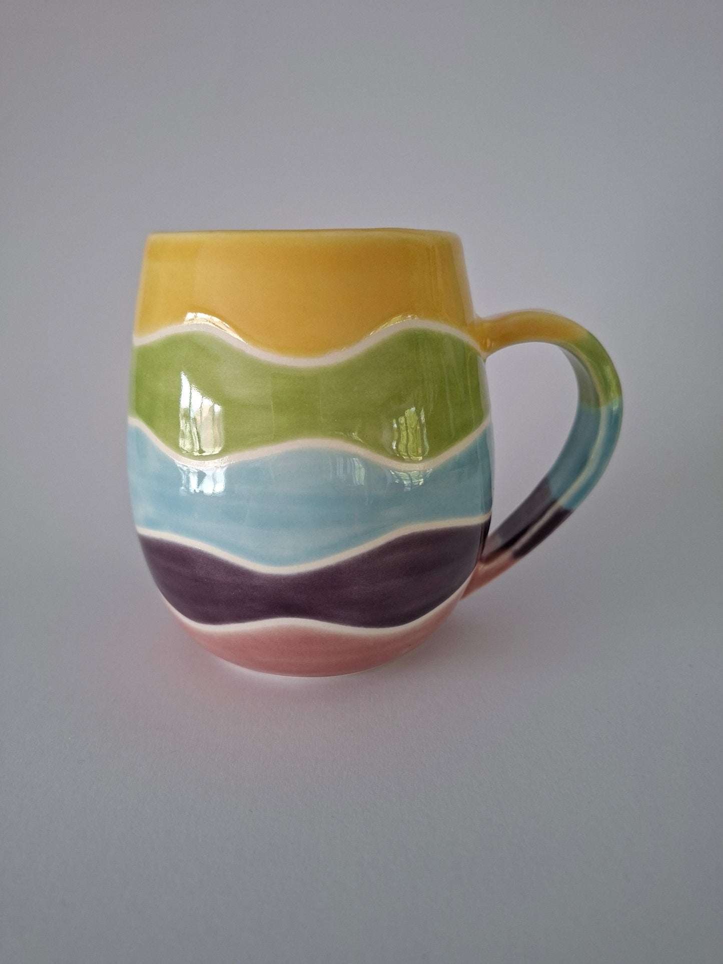 Multicolour Wave Mug