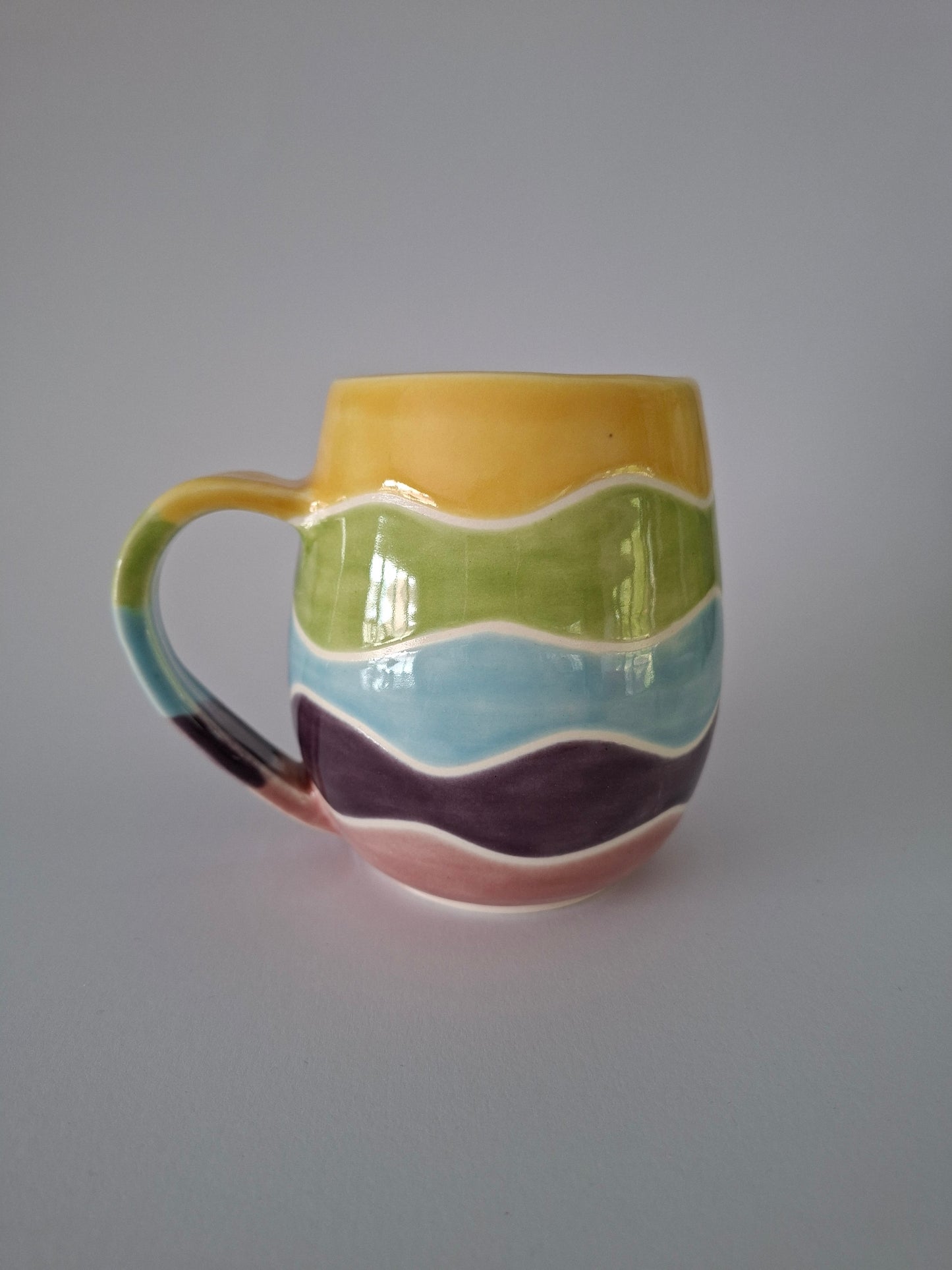 Multicolour Wave Mug