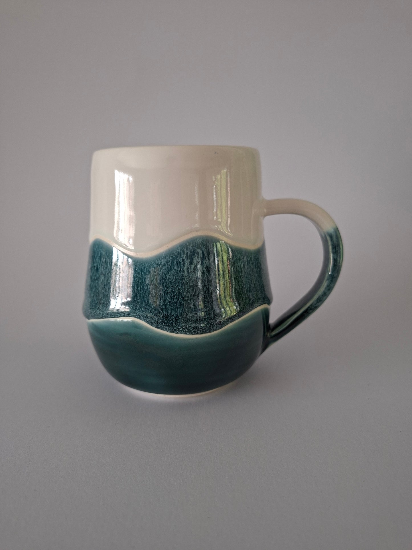 Green Wave Mug