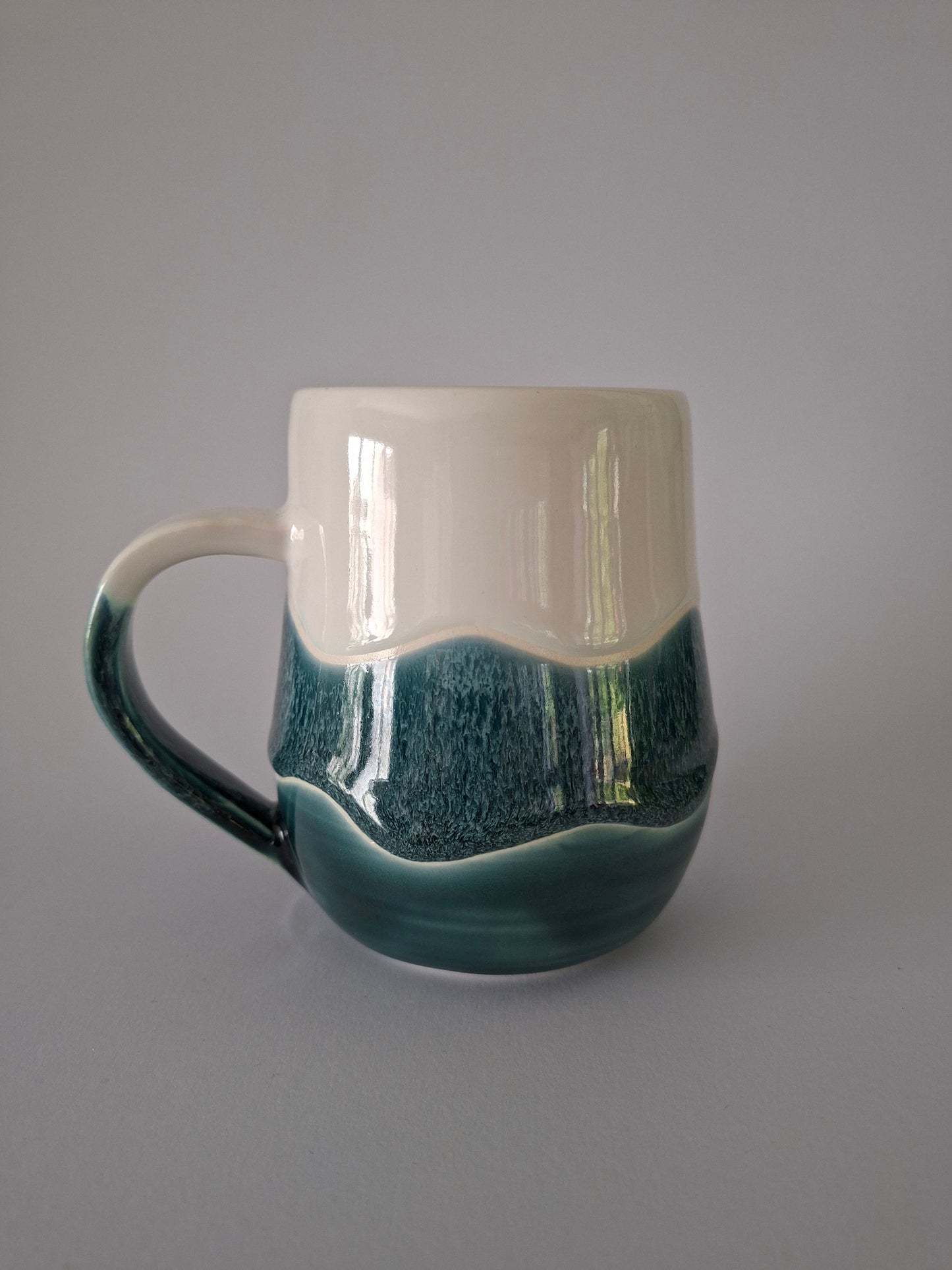 Green Wave Mug