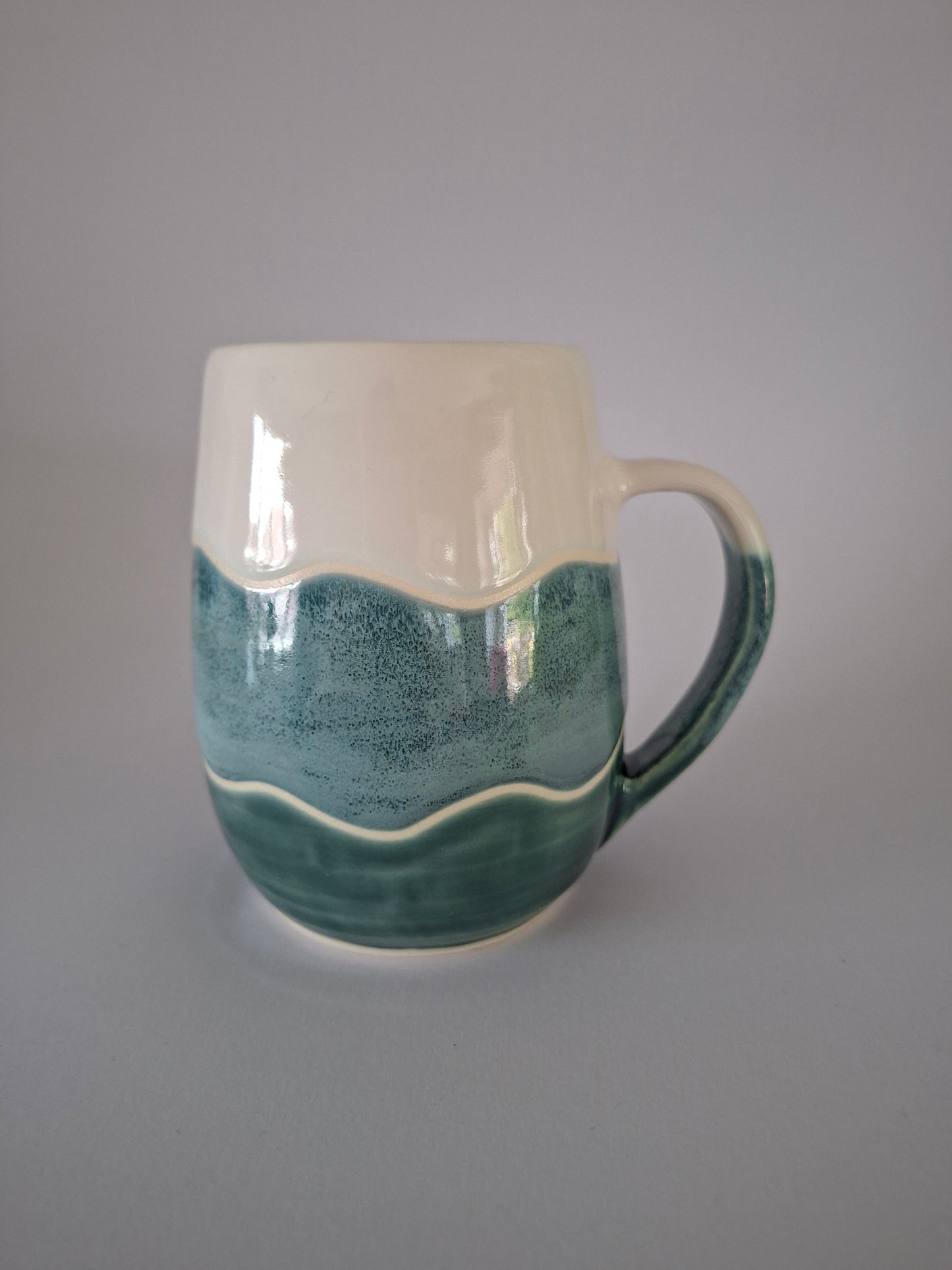 Green Wave Mug