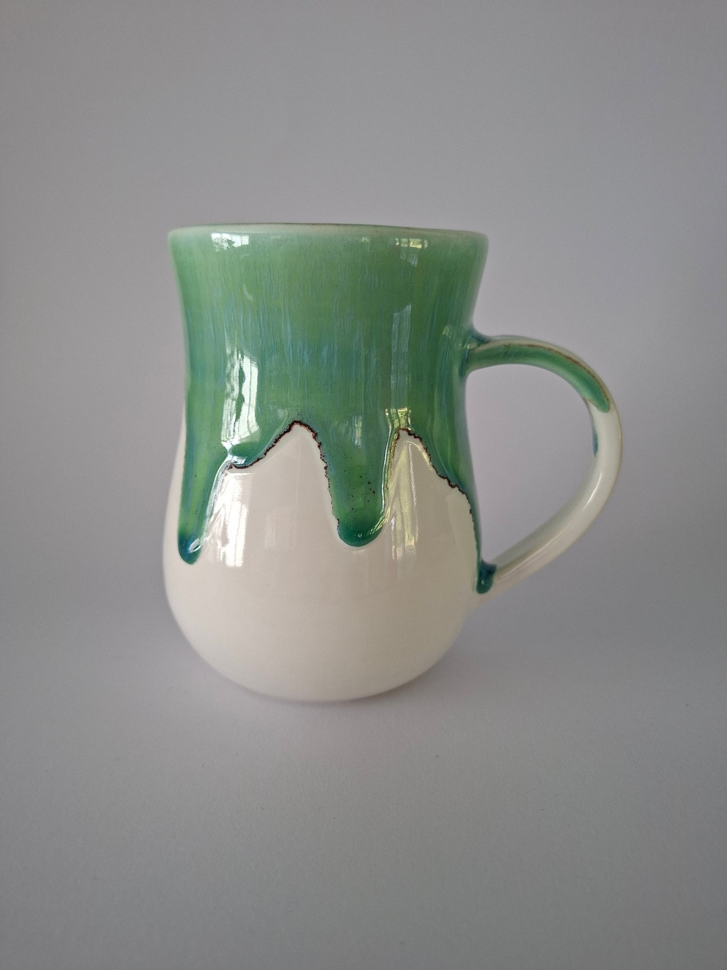 Green Drippy Mug