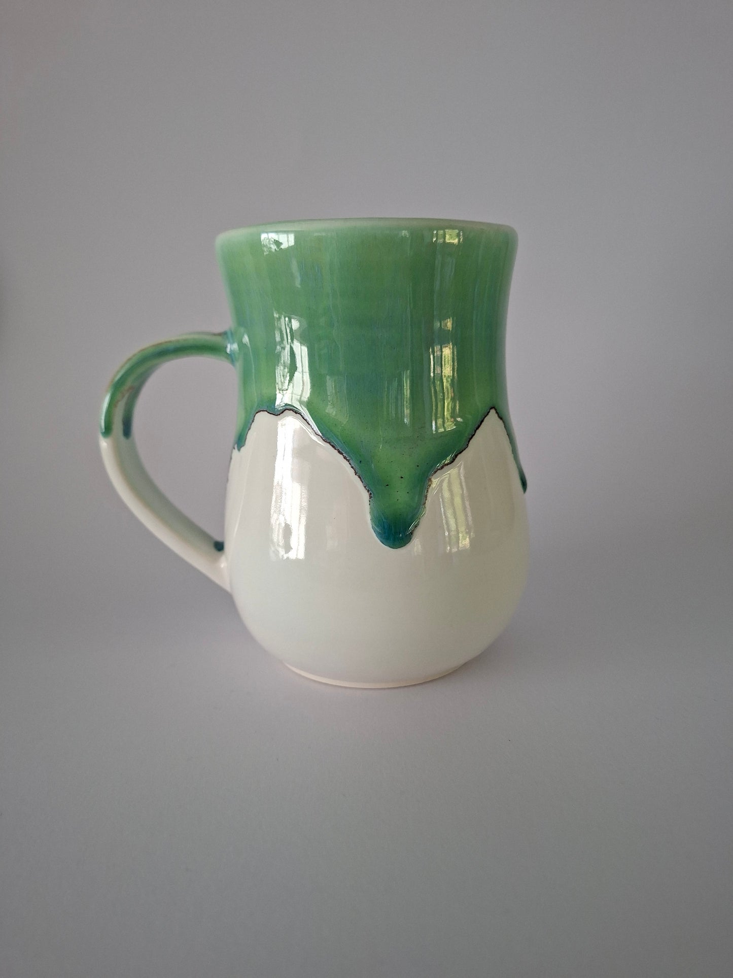 Green Drippy Mug