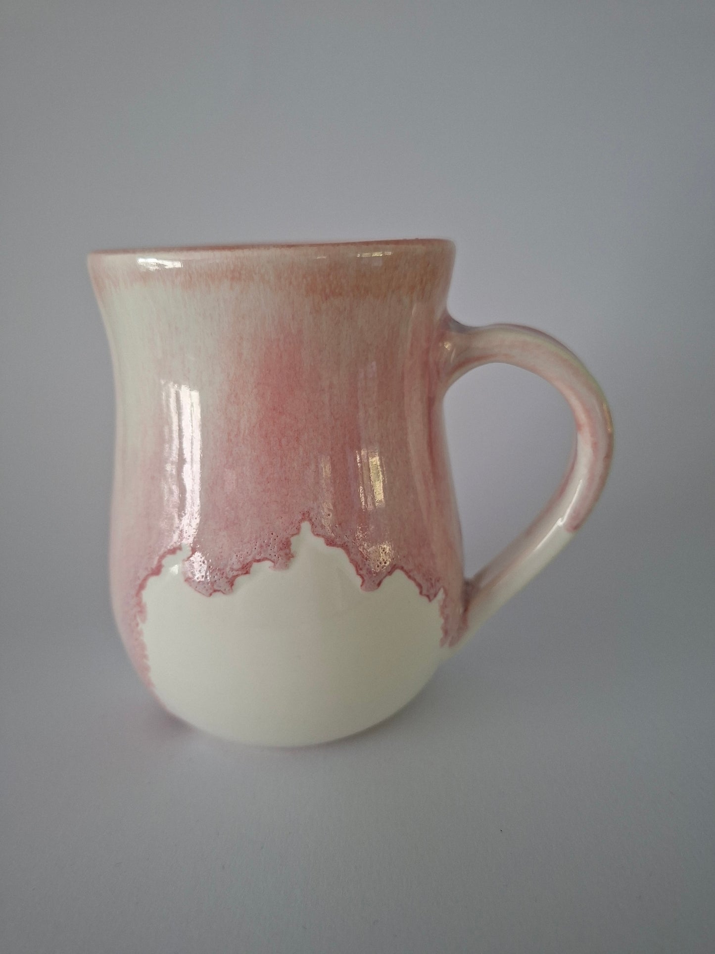 Pink Drippy Mug