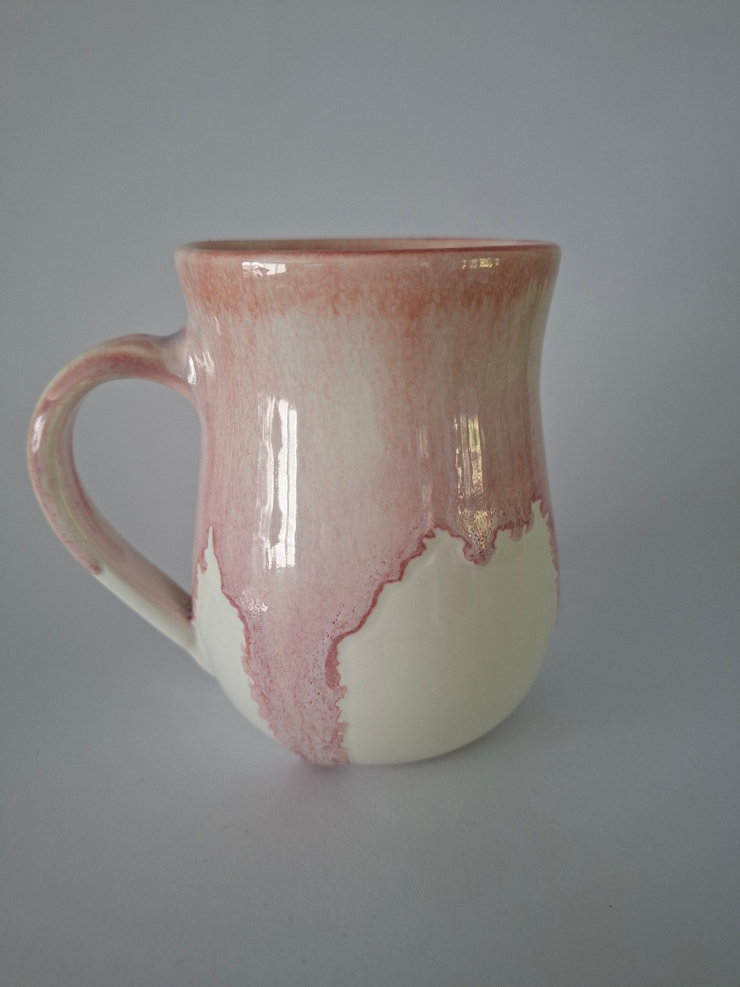 Pink Drippy Mug