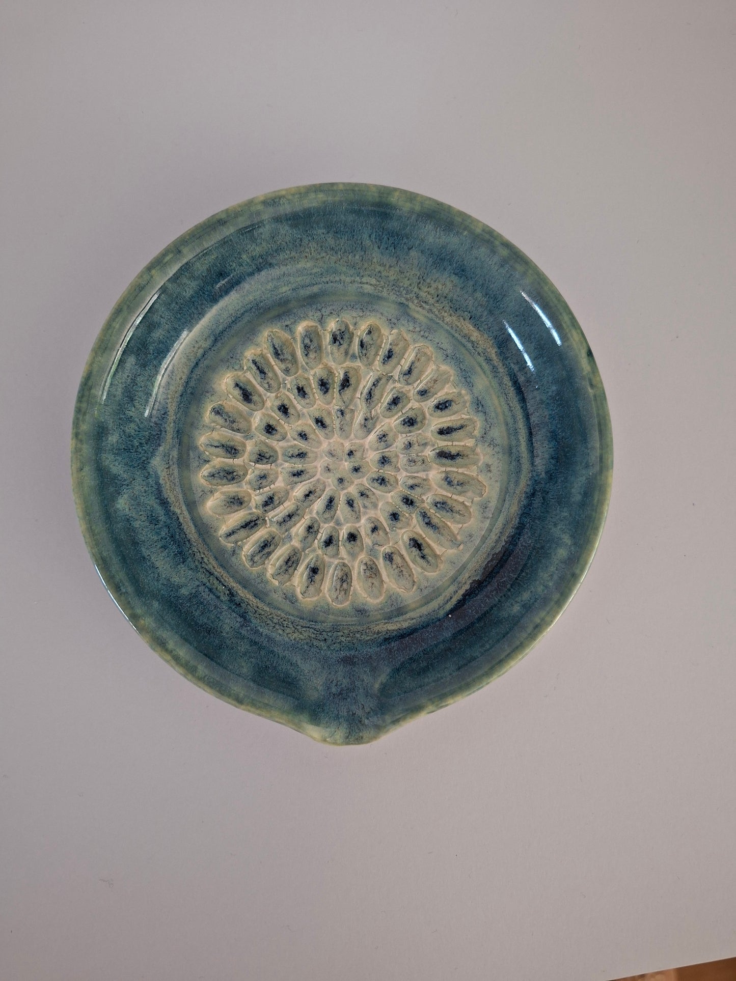 Blue Cloud Garlic Grater