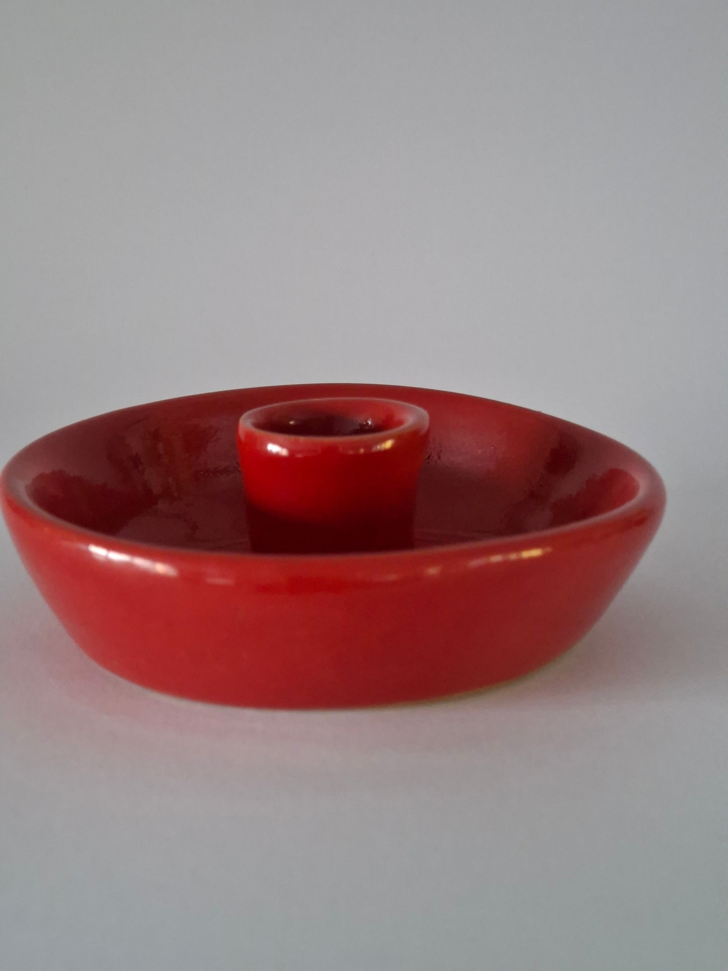Red Candle Holder (Small)