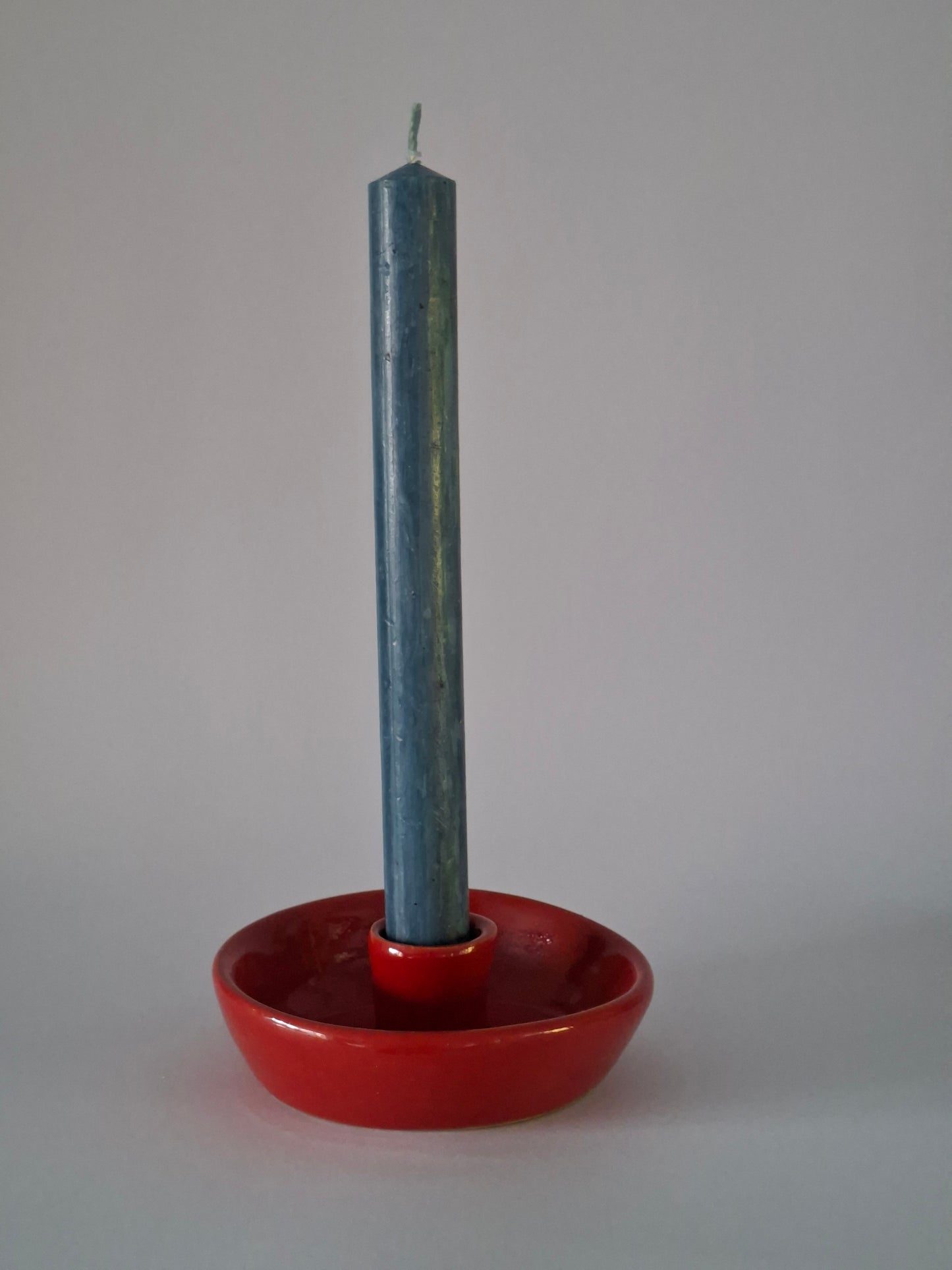 Red Candle Holder (Small)
